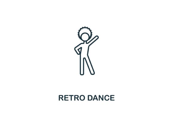 Designing with Nostalgia: The Retro Dance Icon in Elderly Care Graphics