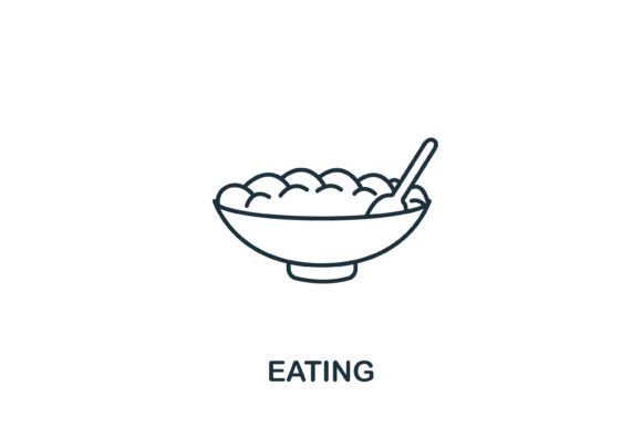 Eating Icon from Hobbies Collection: Practical Guidance for Designers and Creators