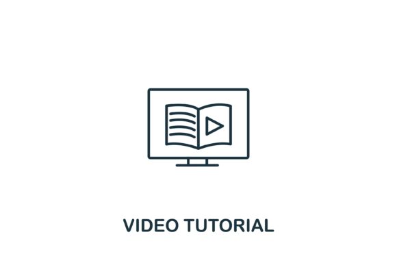 Enhancing Digital Learning with the Video Tutorial Icon from E-Learning Collections