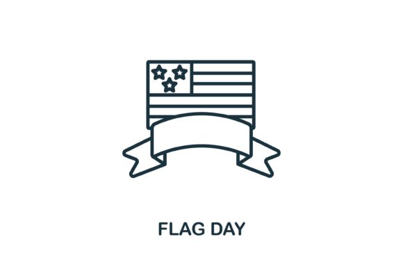 Strategic Application of the Flag Day Icon from Hollidays Collection